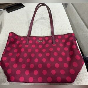 Kate Spade Polka Dot Tote Bag